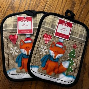 Christmas pot holders
